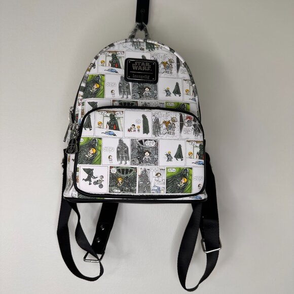 Loungefly Star Wars Vader I am Your Father MINI Backpack NWT main image 4
